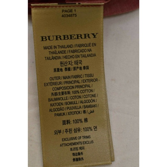 NWT BURBERRY KELSY PARADE RED CHECK COTTON BELTED DRESS US 6 / UK 8 / EU 40 $600 - Picture 10 of 12